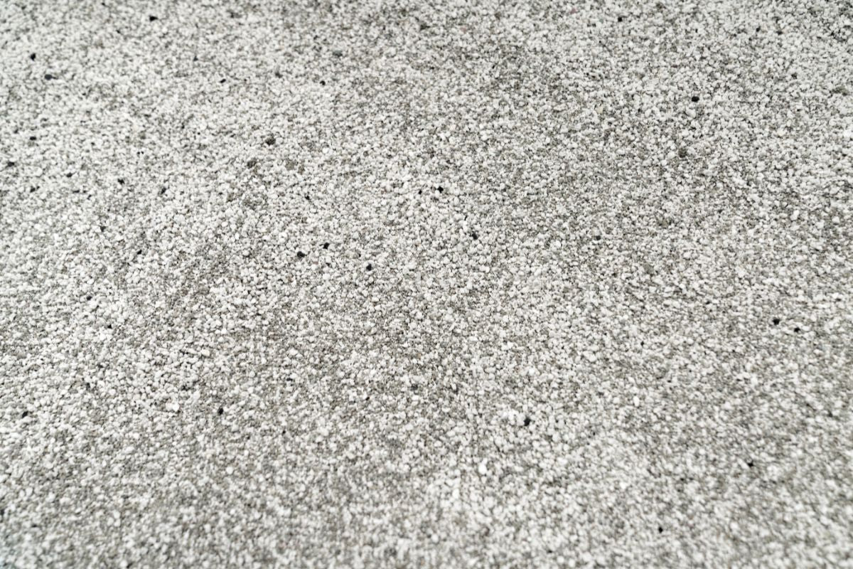 A close up of clay cat litter 